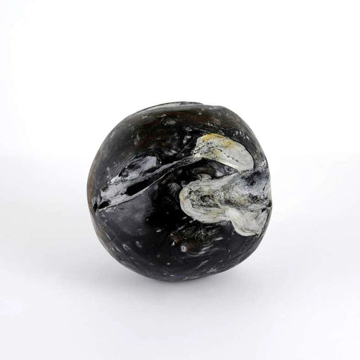Warren Teak Wood Decor Ball 30X30X30Cm - Black PAN HOME