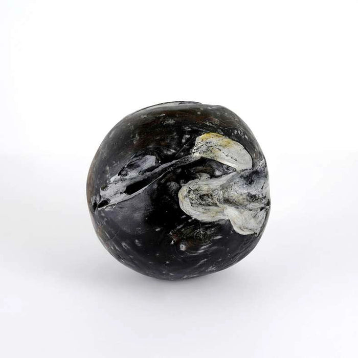 Warren Teak Wood Decor Ball 30X30X30Cm - Black