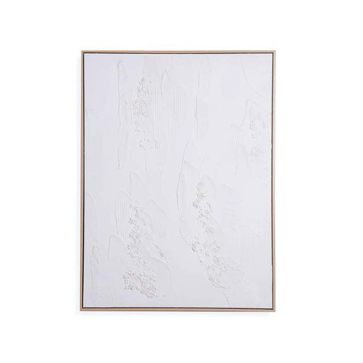 Warsaw Hand Painted Framed Wall Art 62X4.5X82Cm - Beige PAN HOME