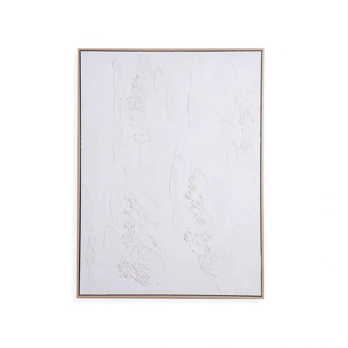 Warsaw Hand Painted Framed Wall Art 62X4.5X82Cm - Beige