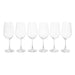 Waterfall 6-Piece Stemware Crystal Glass Set 550Ml -Clear Pan Home