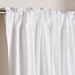 Wave Sheer 2 Piece Curtain Set - White Pan Home