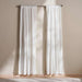 Wave Sheer 2 Piece Curtain Set - White Pan Home