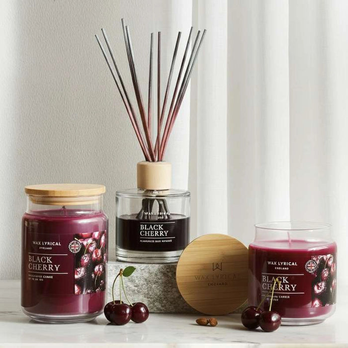 Wax Lyricals Black Cherry Reed Diffuser 200Ml 8X26Cm - Red
