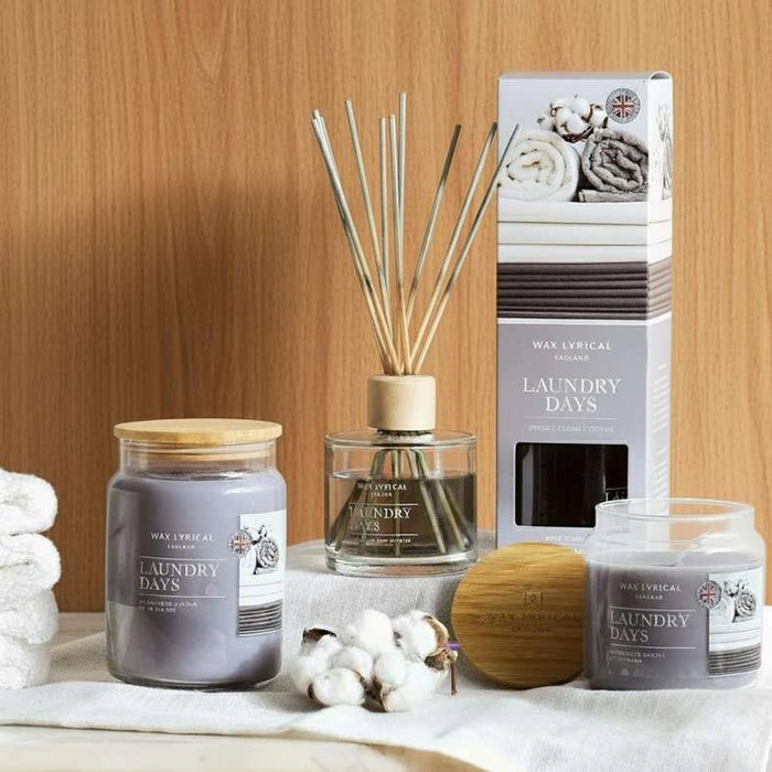 Wax Lyricals Laundry Days Reed Diffuser 200Ml 8X26Cm - White