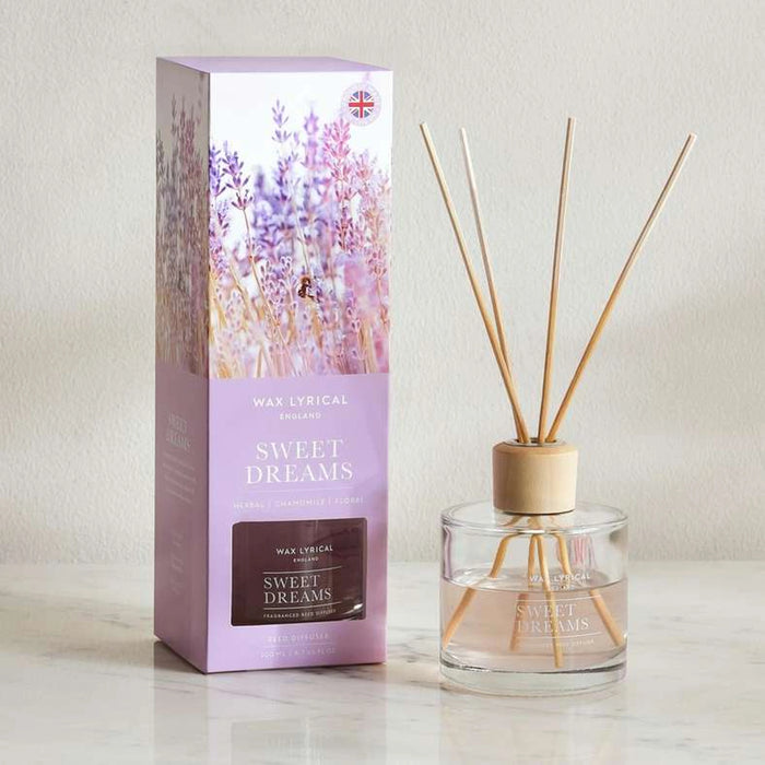 Wax Lyricals Sweet Dreams Reed Diffuser 200Ml 8X26Cm - White