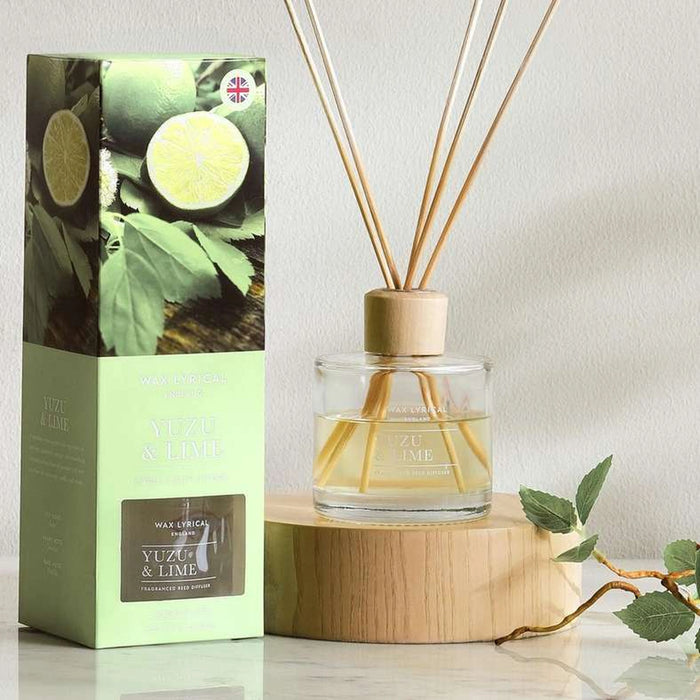 Wax Lyricals Yuzu Lime Reed Diffuser 200Ml 8X26Cm - White
