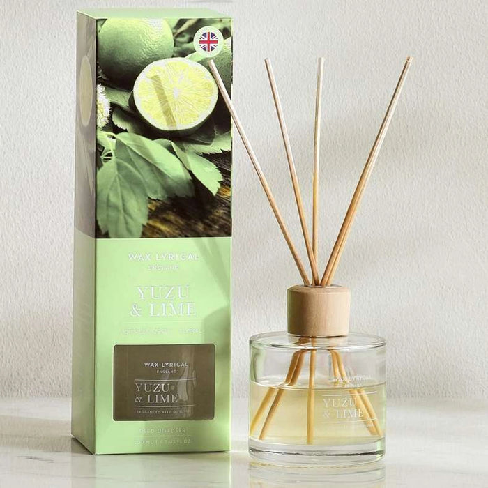 Wax Lyricals Yuzu Lime Reed Diffuser 200Ml 8X26Cm - White
