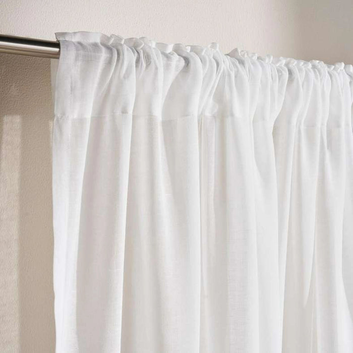 Wayne Sheer 2 Piece Curtain Set 135X240Cm - White