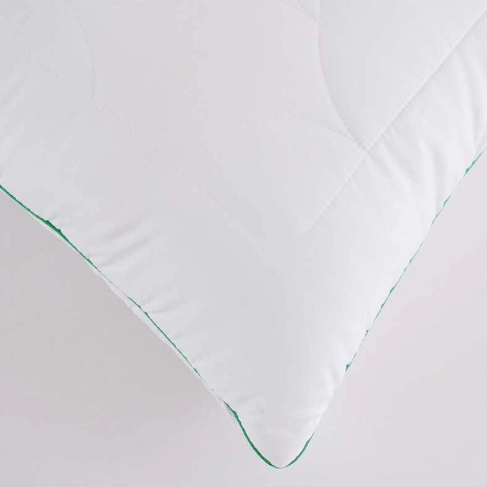 Wellness Aloe Vera Quilted Pillow - White Pan Home