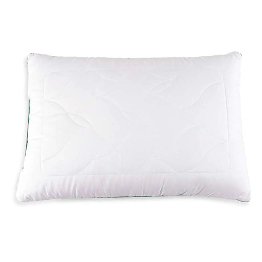 Wellness Aloe Vera Quilted Pillow - White Pan Home