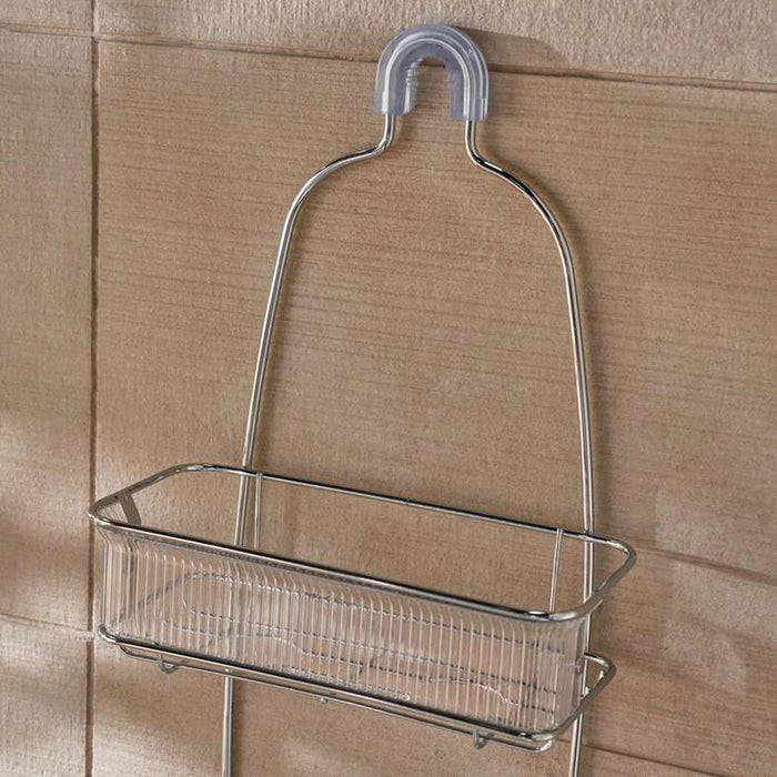 Wenko 2 Tier Shower Caddy - Silver Pan Home