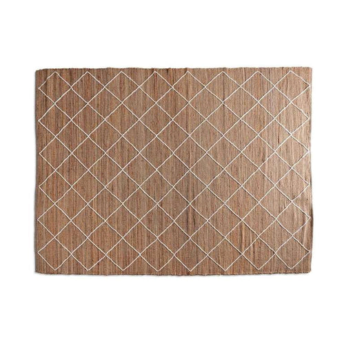 Wester Hand Woven Jute With Wool Rug 300X400Cm - Natural PAN HOME