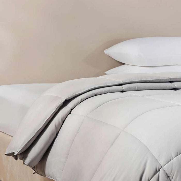Westland All Season Reversible King Comforter 240X260Cm - Light Grey