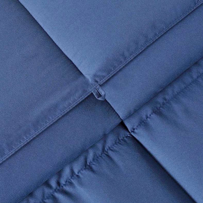 Westland All Season Reversible King Comforter 240X260Cm - Navy Blue