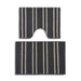 Westly 2-Piece Set Bathmat & -Grey Pan Home