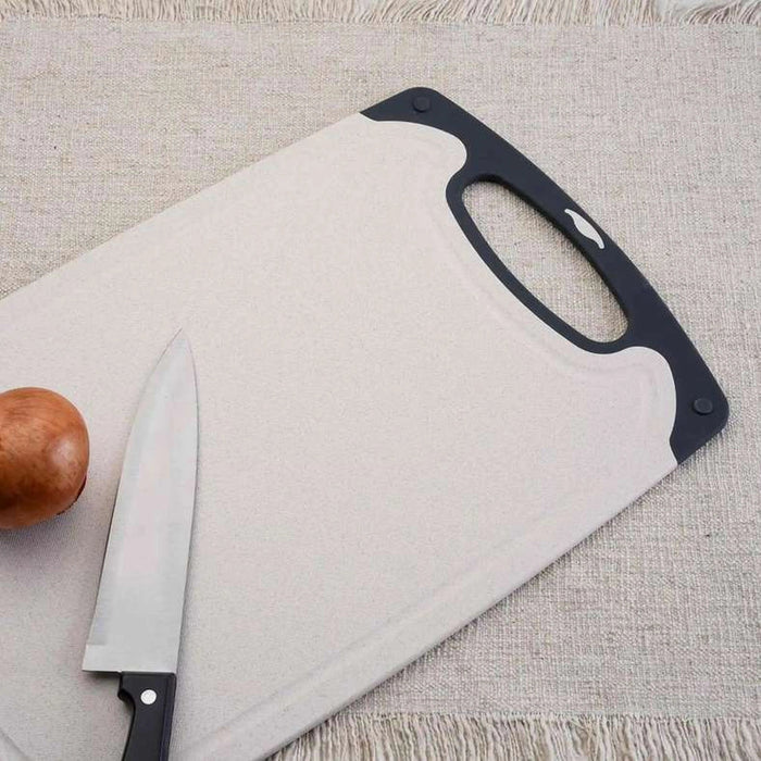 Wheat Straw Cutting Board 35X21X0.5cm - Beige Pan Home