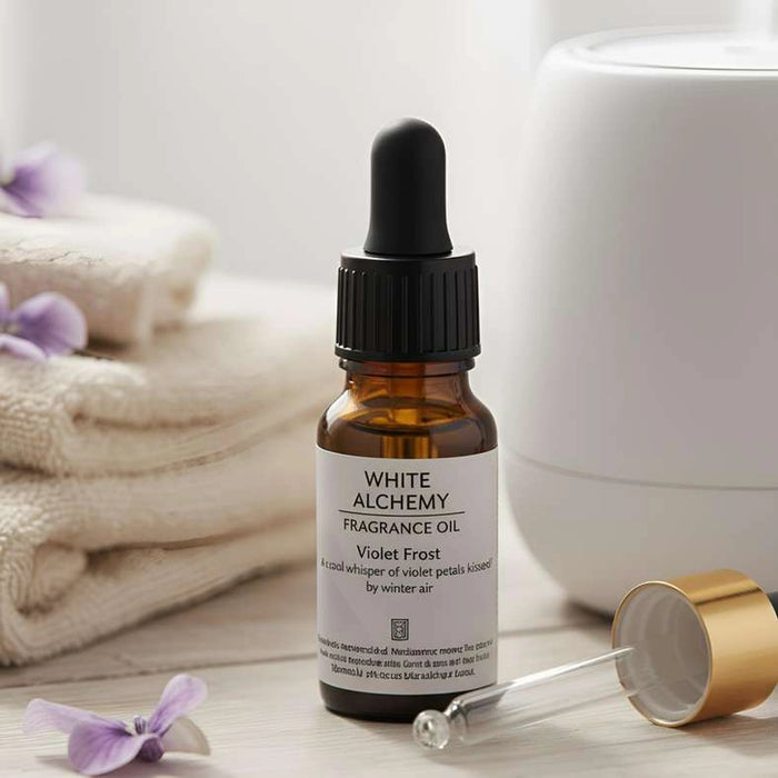 White Alchemy Violet Frost Fragrance Oil Gift Set 10Ml - White
