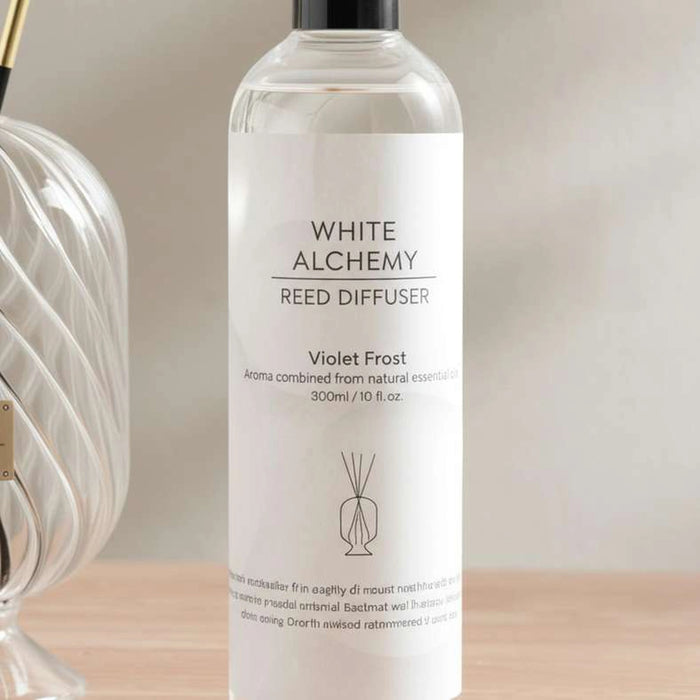 White Alchemy Violet Frost Reed Diffuser 400Ml - White