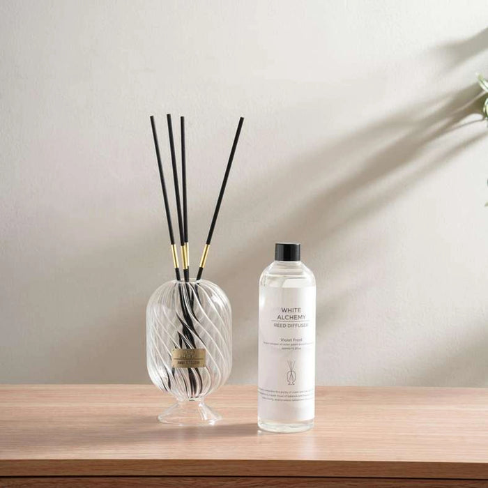 White Alchemy Violet Frost Reed Diffuser 400Ml - White