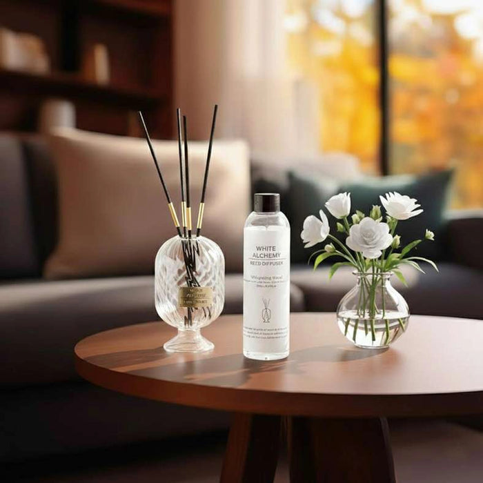 White Alchemy Whispering Wood Reed Diffuser 200Ml - White