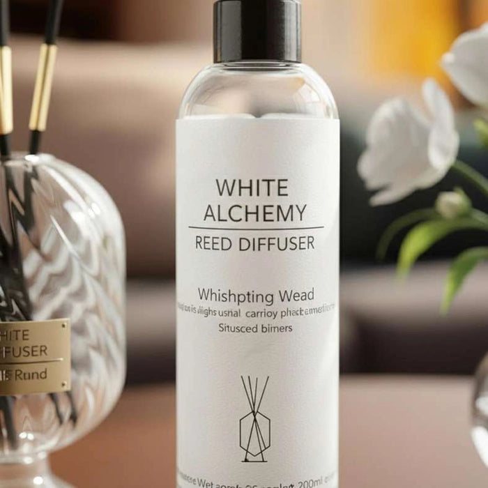 White Alchemy Whispering Wood Reed Diffuser 200Ml - White