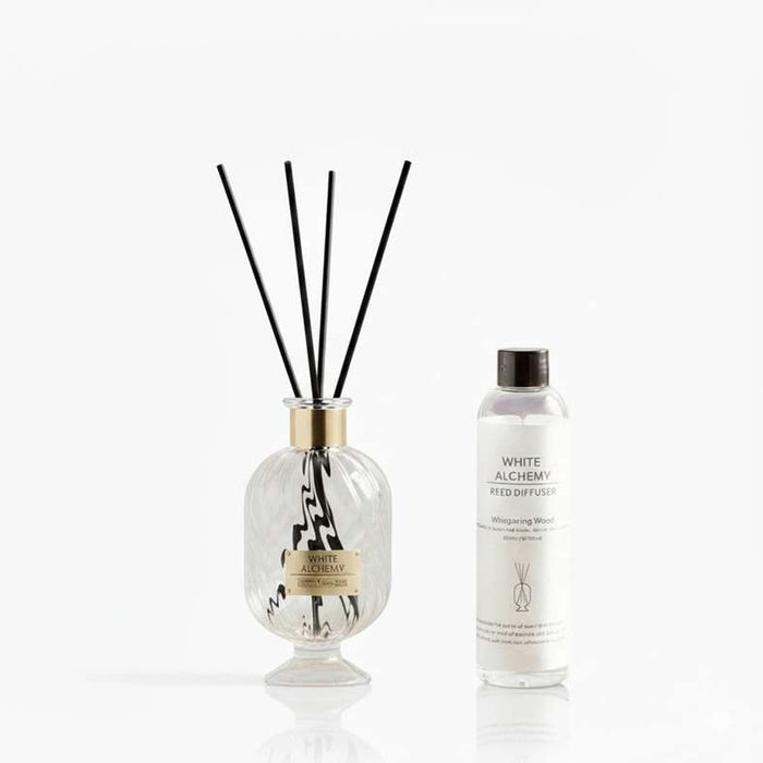 White Alchemy Whispering Wood Reed Diffuser 200Ml - White