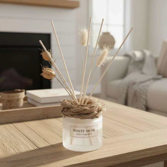 White Musk Reed Diffuser 100Ml -Natural