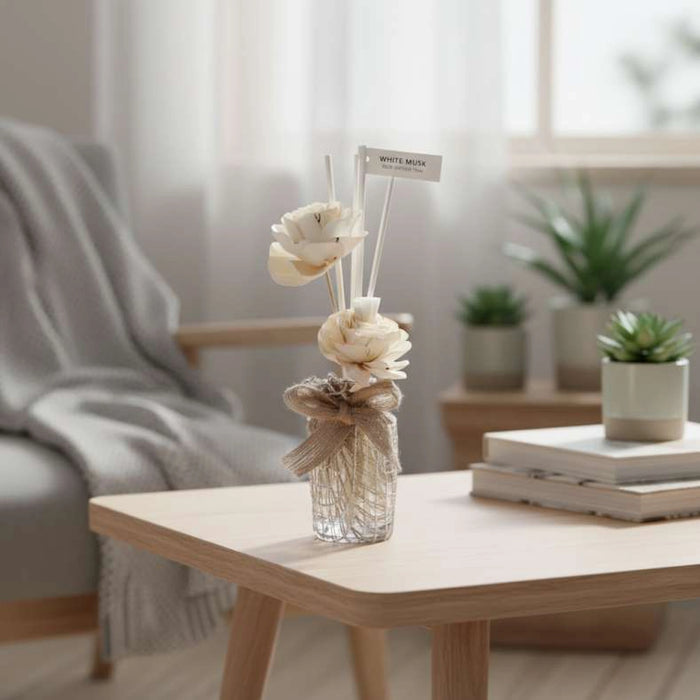 White Musk Reed Diffuser 75Ml -Natural