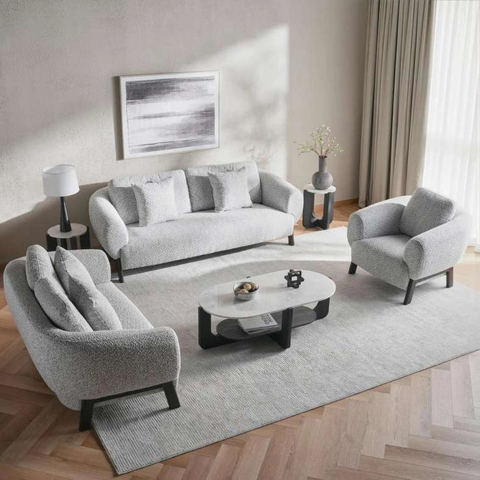 Wiggleseat 2 Seater Sofa- Grey&White