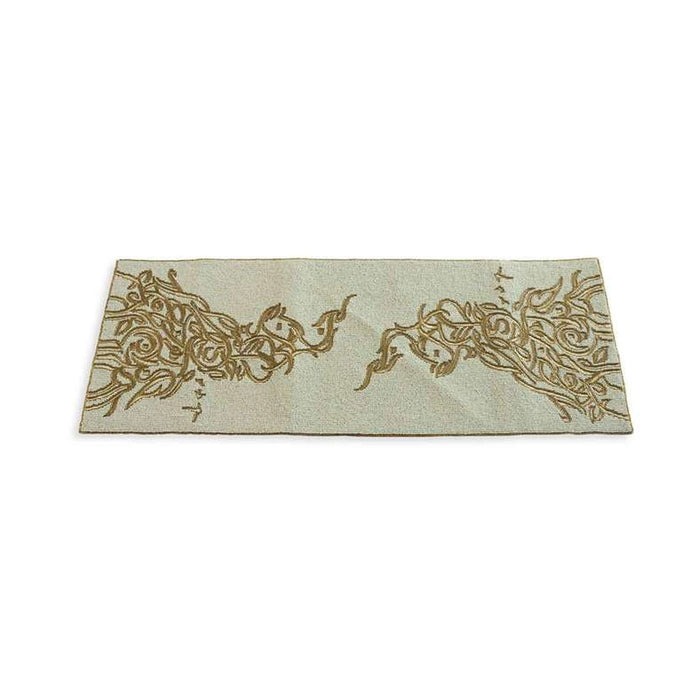 Wilbur Beaded Table Runner 33X91Cm - Gold