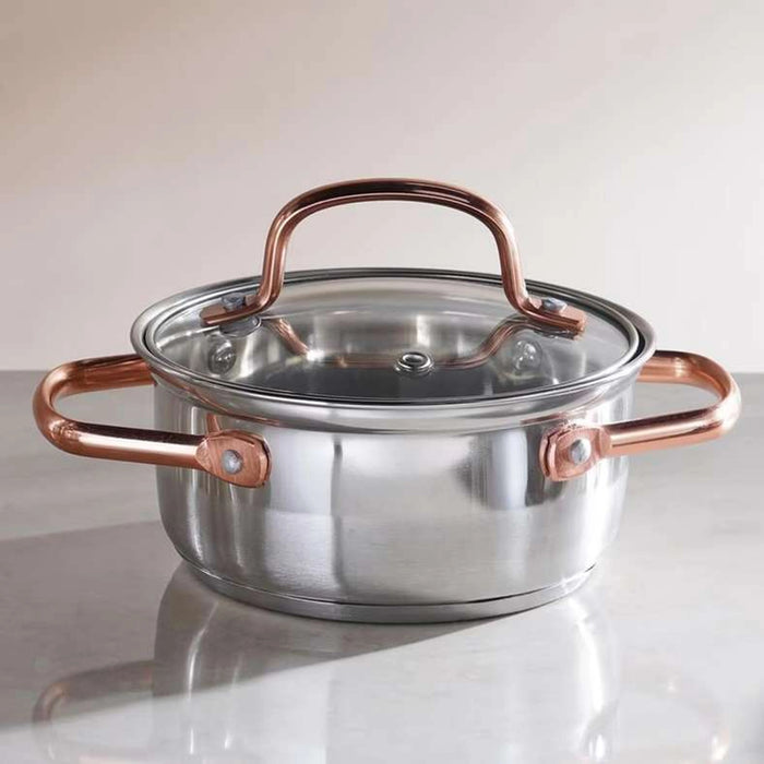 Wildan 10-Piece Stainless Steel Cookware Set -Chrome