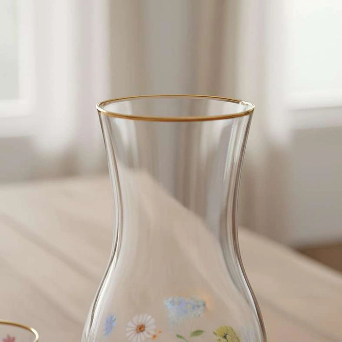 Wildflower 5-Piece Carafe Set 1L -Clear