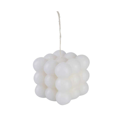 Willa Bubble Candle 200Gm - Ivory Pan Home
