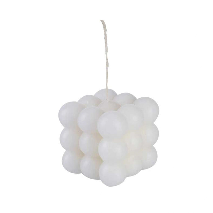 Willa Bubble Candle 200Gm - Ivory Pan Home