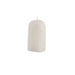 Willa White Ribbed Arch Shaped Deco Candle 190gm - 8Hrs Pan Home