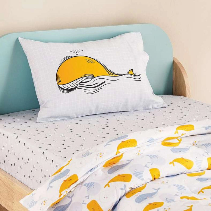Willy Junior 3-Piece Bed In A Bag 110X125Cm- Ochre