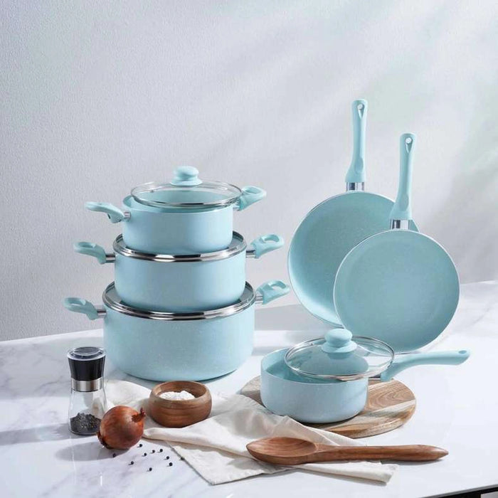 Wilson Cooking Pot With Lid Dia20Cm - Blue