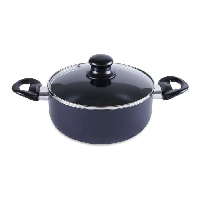 Wilson Cooking Pot With Lid Dia20X9Cm - Black