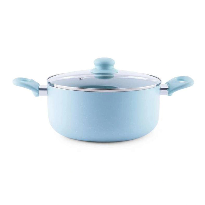 Wilson Cooking Pot With Lid Dia24Cm - Blue