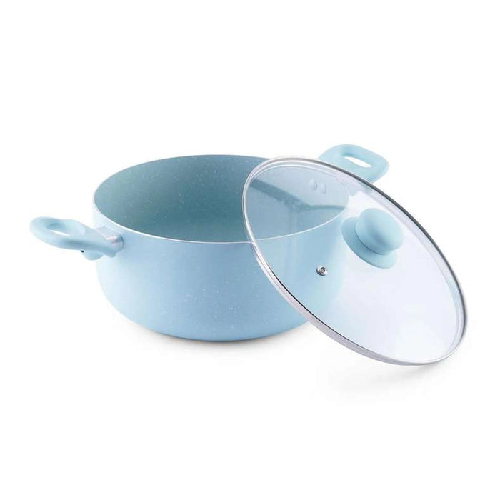 Wilson Cooking Pot With Lid Dia24Cm - Blue