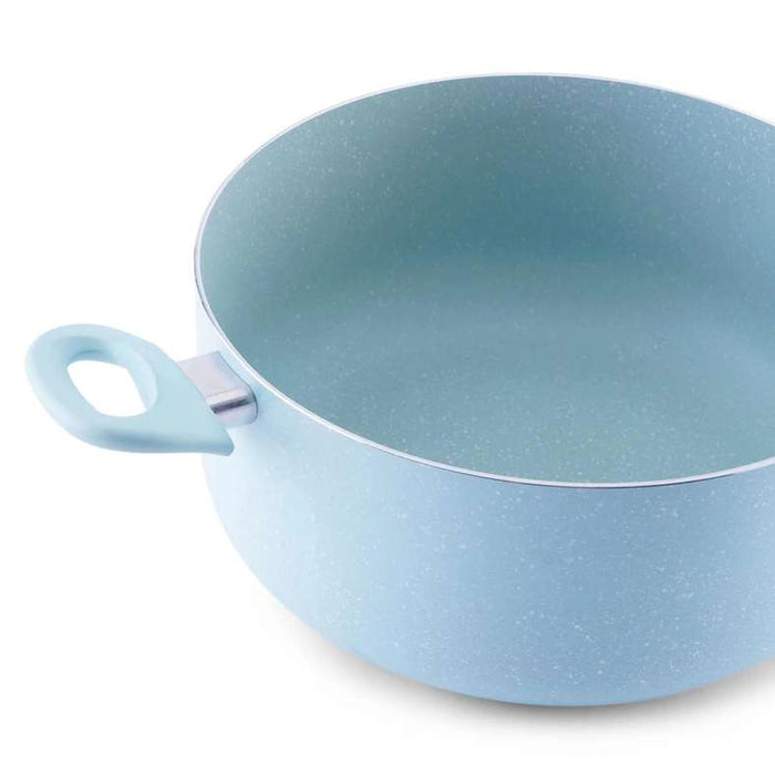 Wilson Cooking Pot With Lid Dia28Cm - Blue
