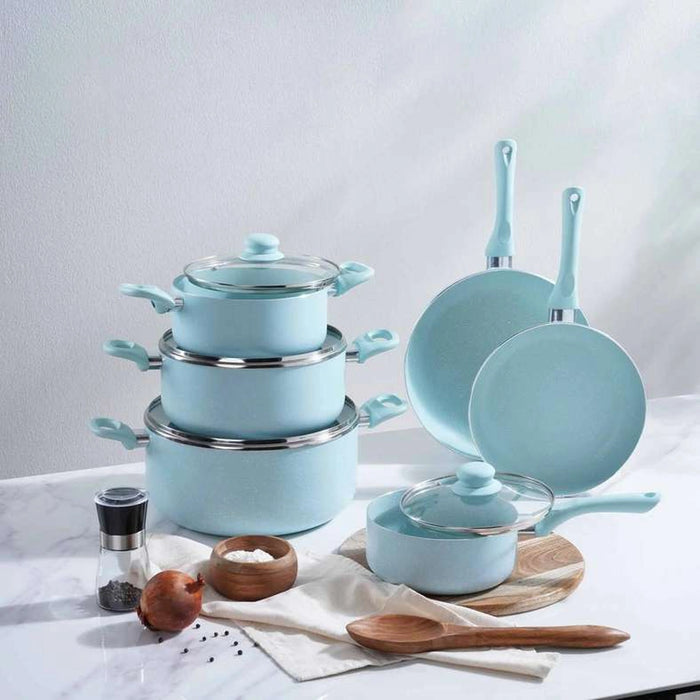 Wilson Cooking Pot With Lid Dia28Cm - Blue