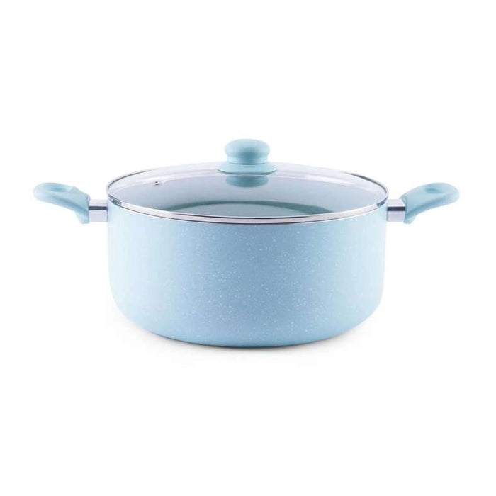 Wilson Cooking Pot With Lid Dia28Cm - Blue