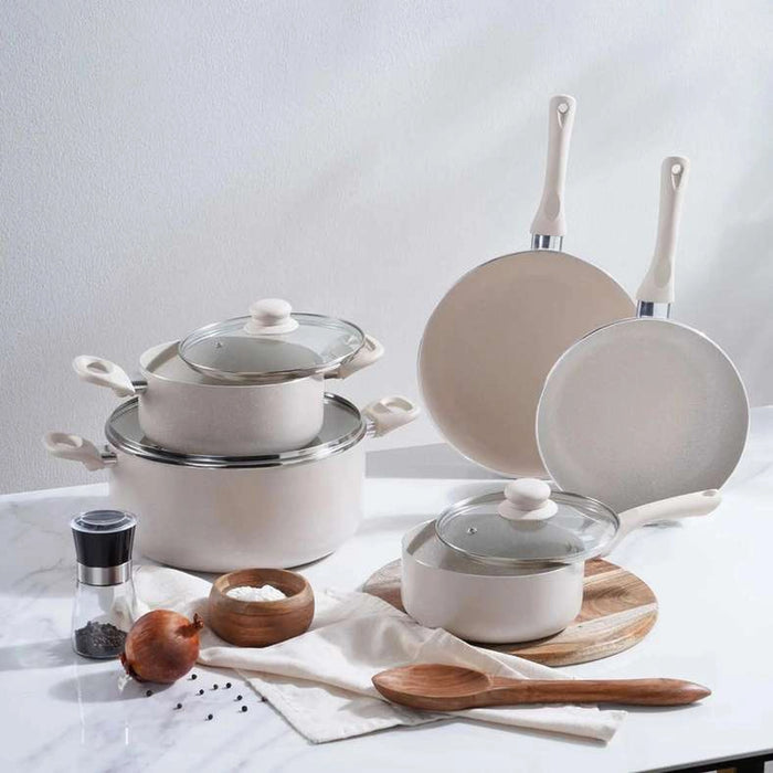 Wilson Cooking Pot With Lid Dia28Cm - Cream