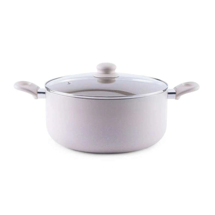 Wilson Cooking Pot With Lid Dia28Cm - Cream