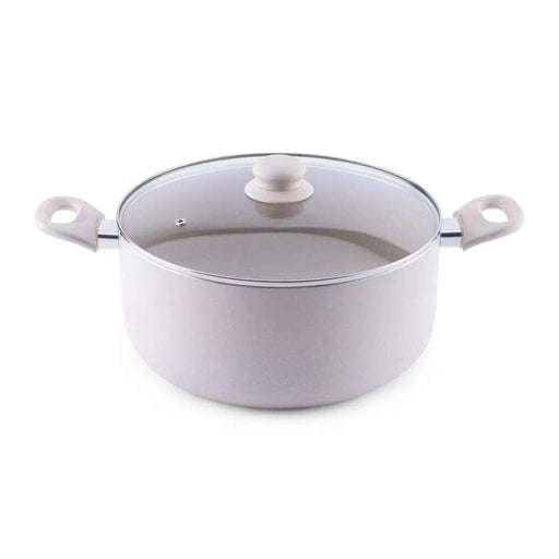 Wilson Cooking Pot With Lid Dia28Cm - Cream Pan Home