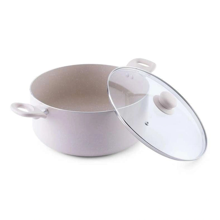 Wilson Cooking Pot With Lid Dia28Cm - Cream