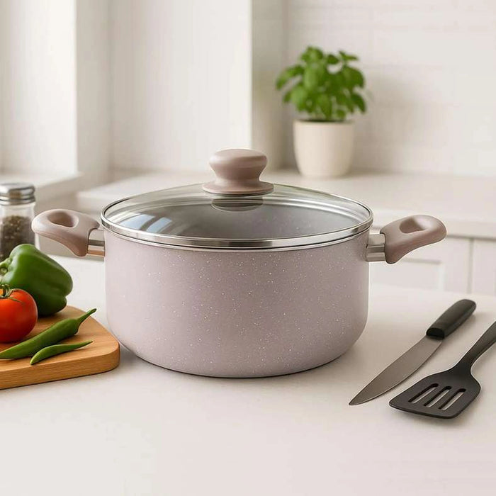 Wilson Cooking Pot With Lid Dia32Cm - Cream