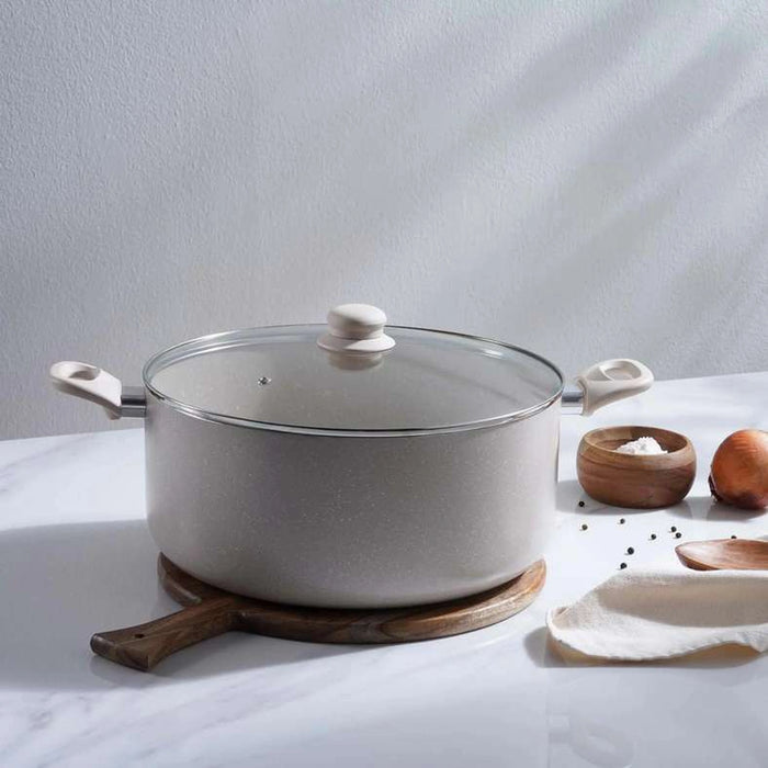 Wilson Cooking Pot With Lid Dia32Cm - Cream